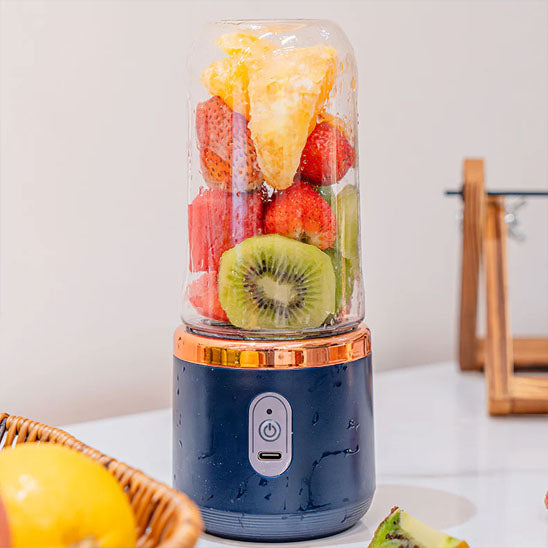 Presse agrumes verre mini mixeur fruits variees