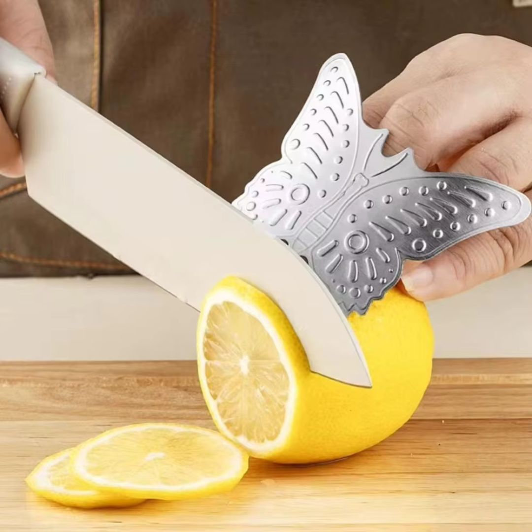 Protege doigt cuisine citron