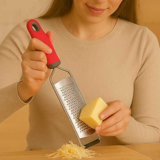 Rape fromage manuelle rouge efficace