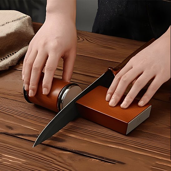 aiguiseur couteau diamond brun pĂąle