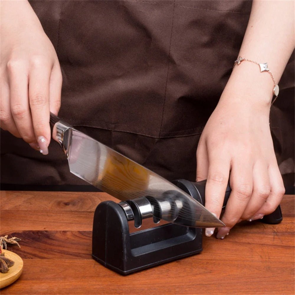 Affuteur de couteaux 3 étapes