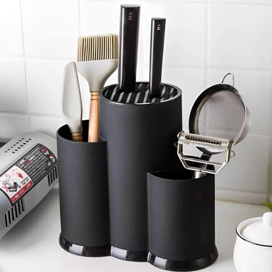 porte couteaux modulaire efficace plan de travail