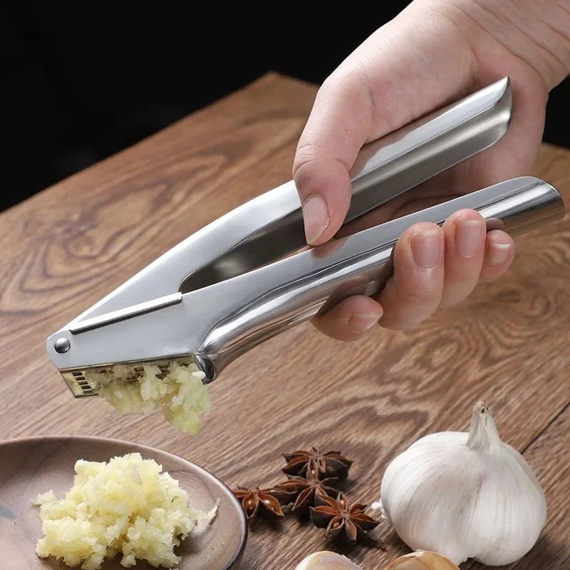 Presse ail Inox | Double - TOPTEKCUISINE