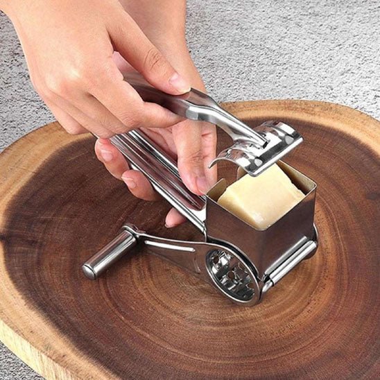 rape a fromage manuelle inox compact