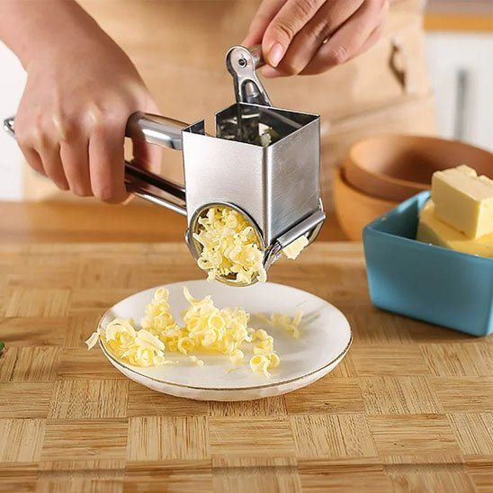 rape a fromage manuelle inox ergonomique