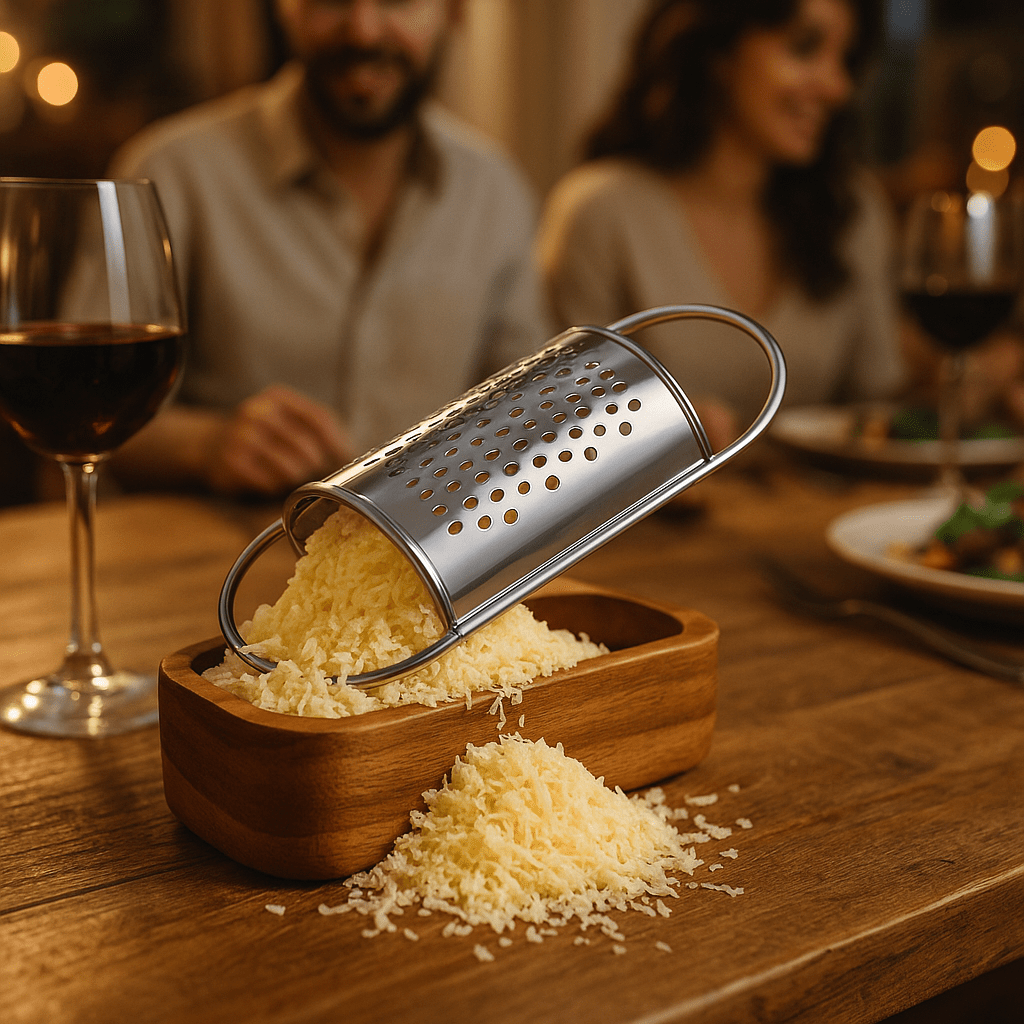 RÂPE FROMAGE MANUELLE | Bois - TOPTEKCUISINE