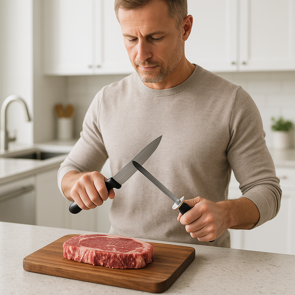 Affuteur a couteau efficace