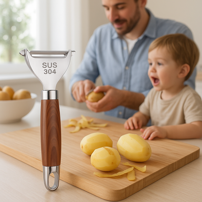 Eplucheur bois pomme de terre