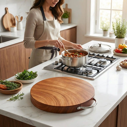 Planche à découper en bois | Ronde