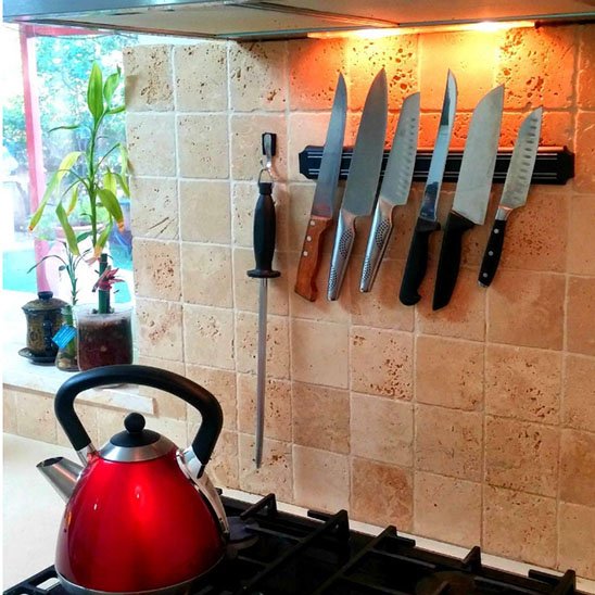 Porte couteau aimante solide