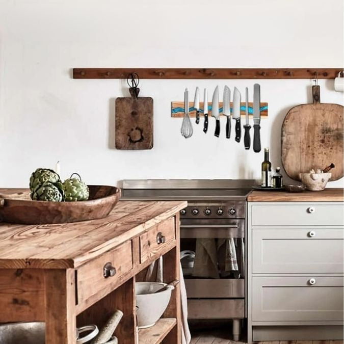 Porte couteau magnétique | Bleu