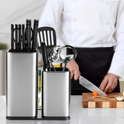 Porte couteaux inoxydable cuilleres