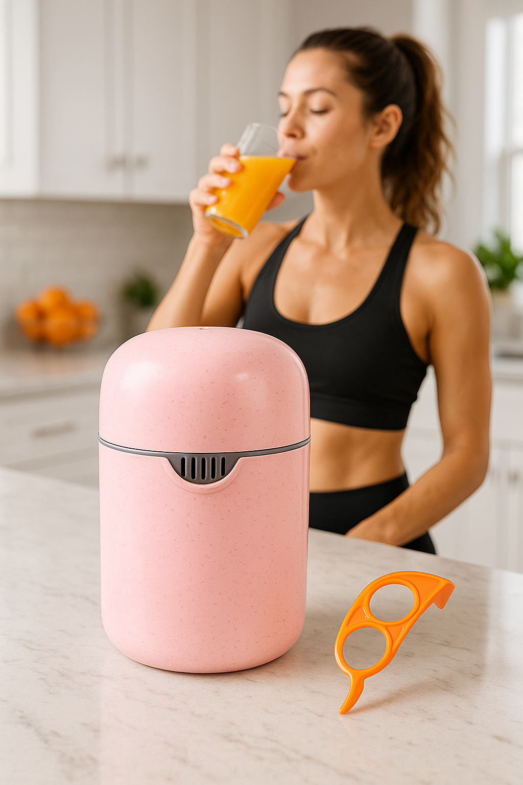 Presse agrume orange sante