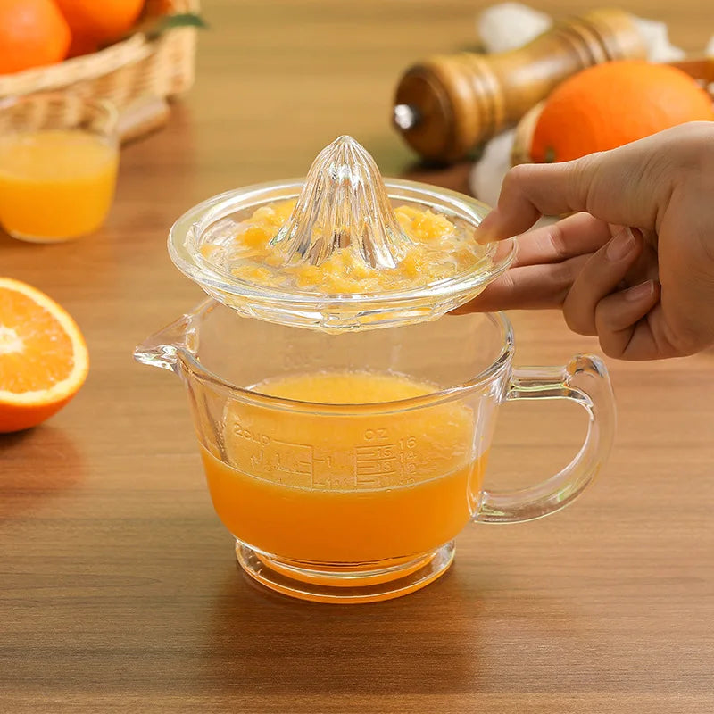 Presse agrume verre oranges