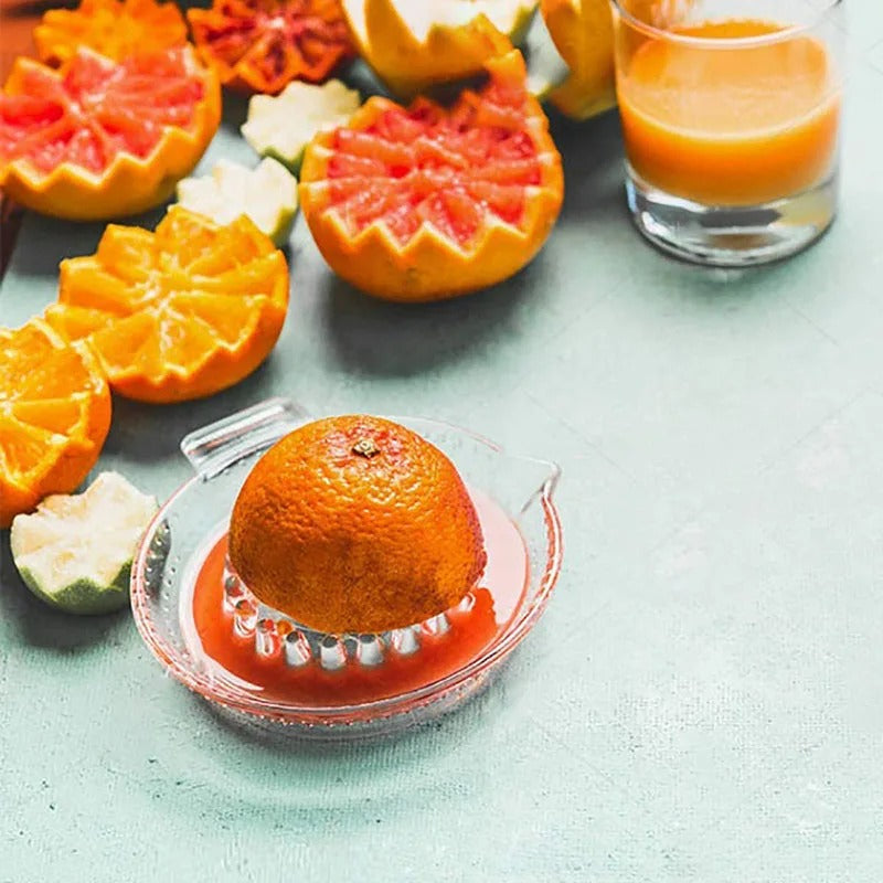 Presse agrume verre pamplemousse