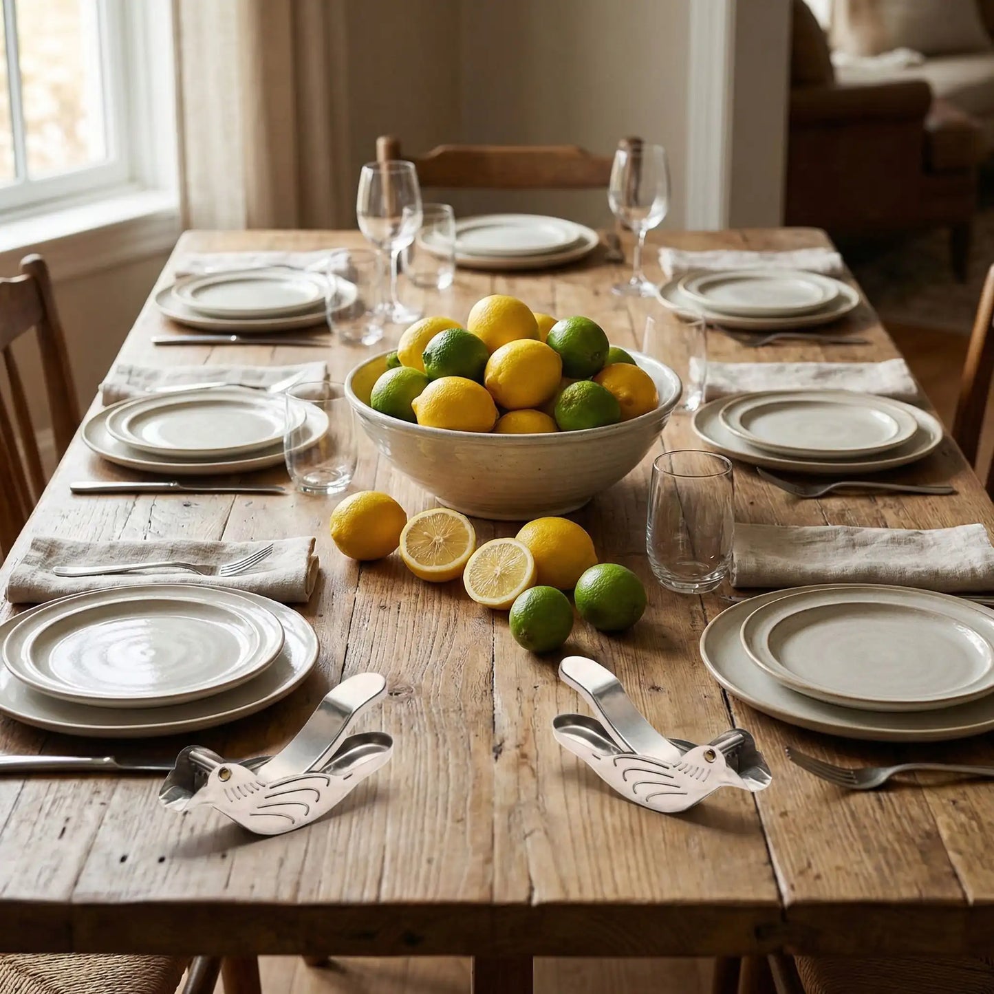 Presse agrumes manuel inox élégant