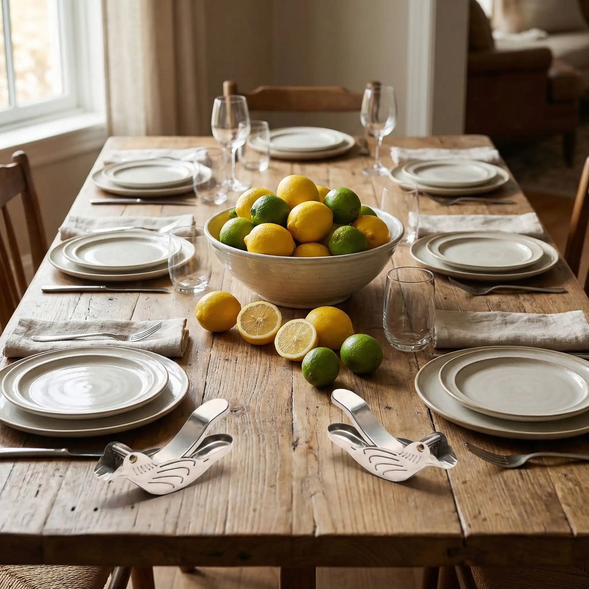 Presse agrumes manuel inox élégant