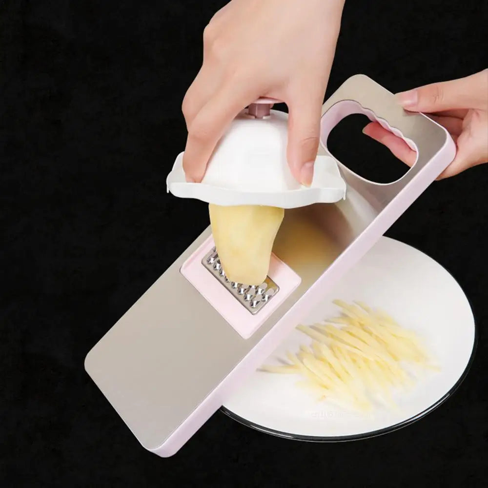 Protege doigt cuisine pomme de terre rose bleu