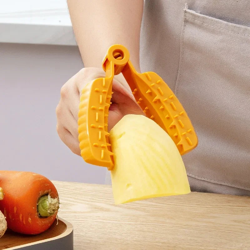 Protege doigt cuisine sécuritaire orange