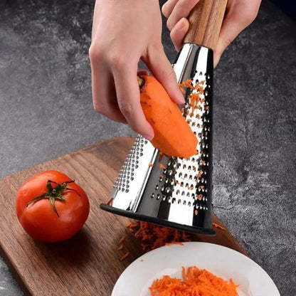 Râpe â fromage manuelle professionnelle carottes bois