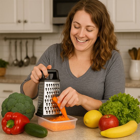 Rape a carottes manuelle facile