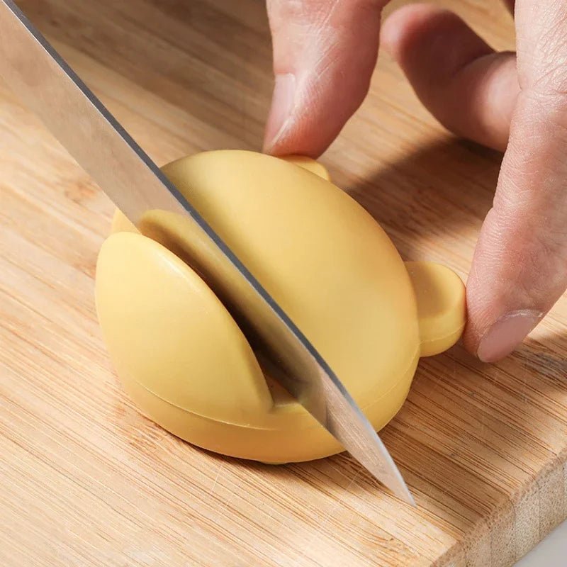 Affuteur de couteaux jaune