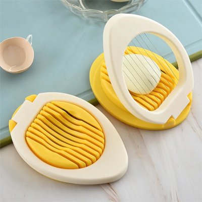 Coupe oeuf à la coque jaune