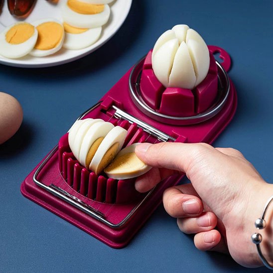 Coupe oeuf​ coque rouge