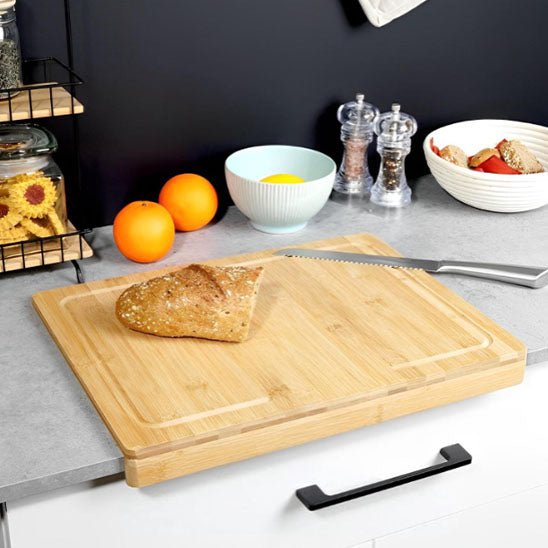 PLANCHE A DECOUPER EN BOIS | En angle - TOPTEKCUISINE