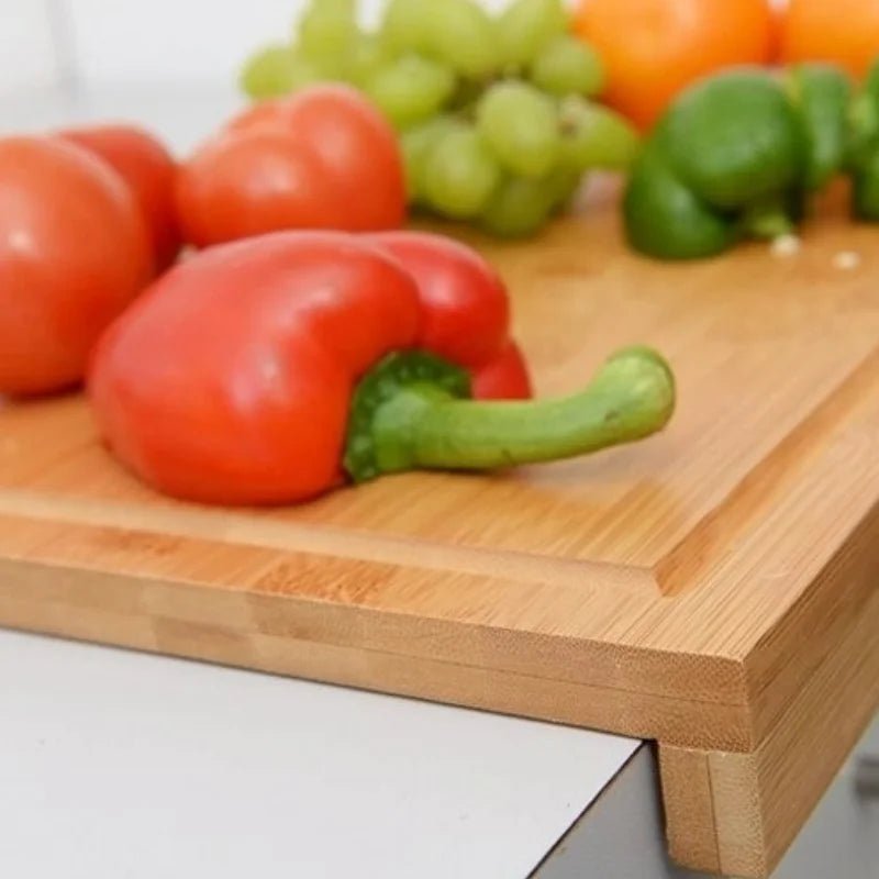 PLANCHE A DECOUPER EN BOIS | En angle - TOPTEKCUISINE
