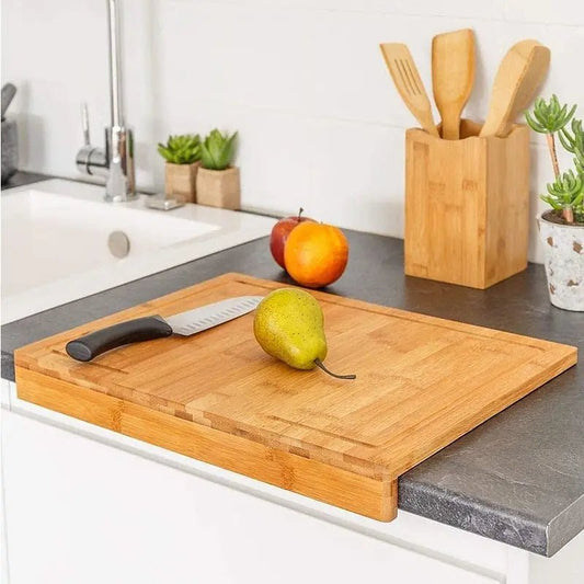 PLANCHE A DECOUPER EN BOIS | En angle - TOPTEKCUISINE