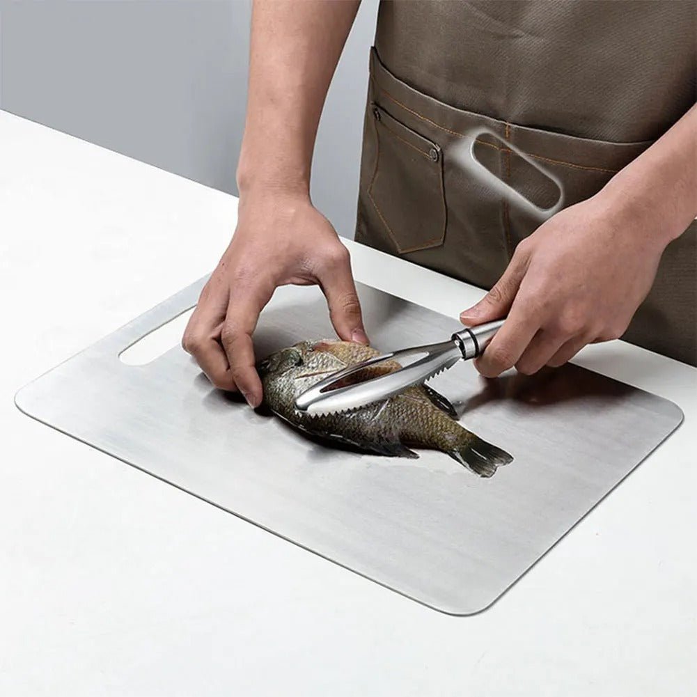 Planche à découper professionnelle | 4 x Inox - TOPTEKCUISINE