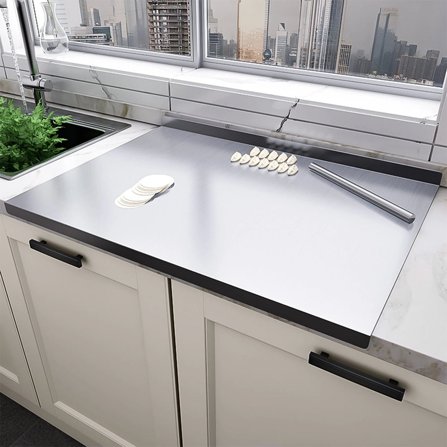 Planche à découper professionnelle | Inox - TOPTEKCUISINE