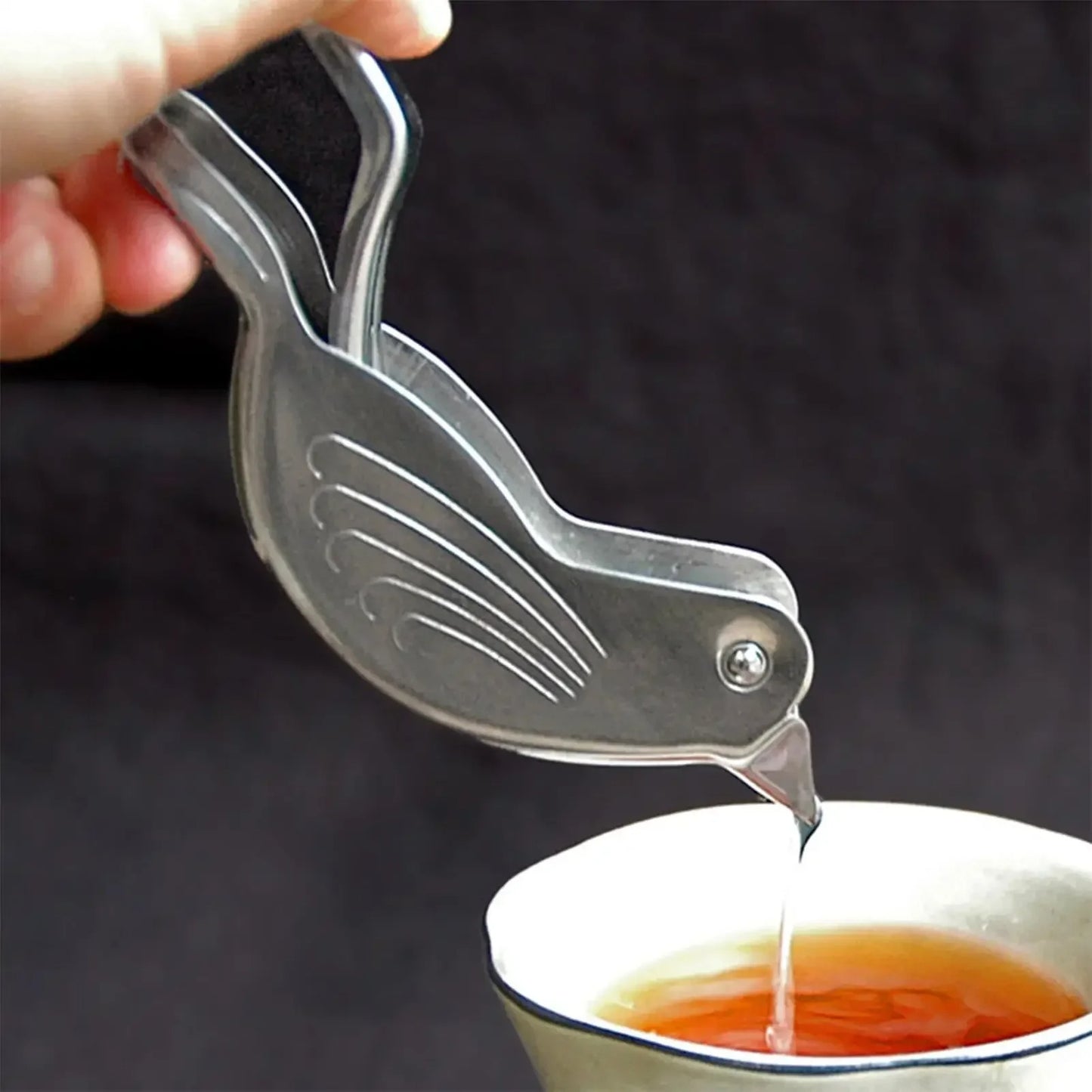 presse agrumes manuel inox design oiseau the