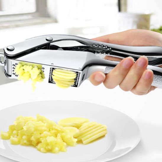 Presse ail Inox | Double - TOPTEKCUISINE