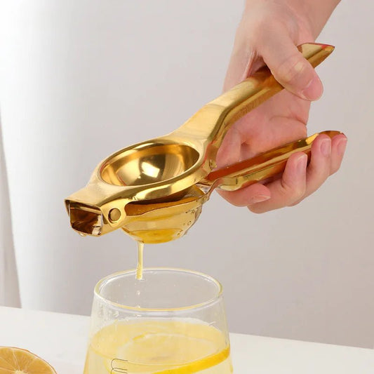 Presse - citron | Inox or - TOPTEKCUISINE