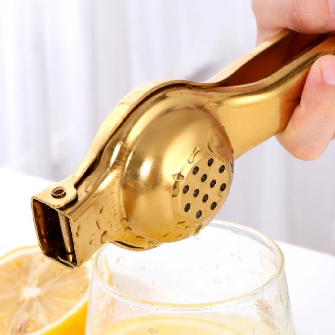 Presse - citron | Inox or - TOPTEKCUISINE