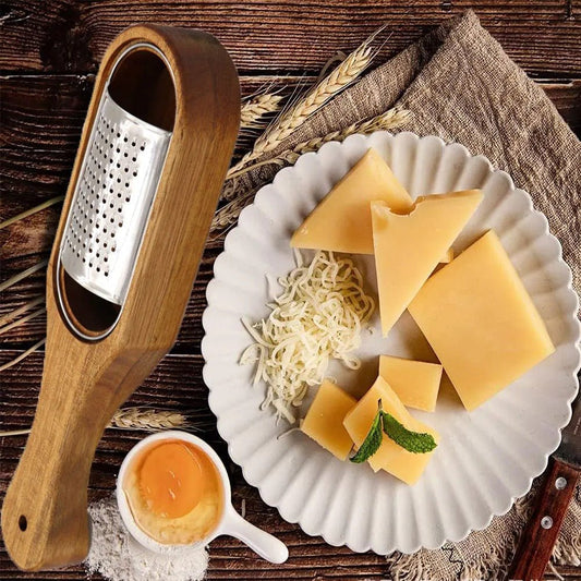 RÂPE FROMAGE MANUELLE | Bois - TOPTEKCUISINE